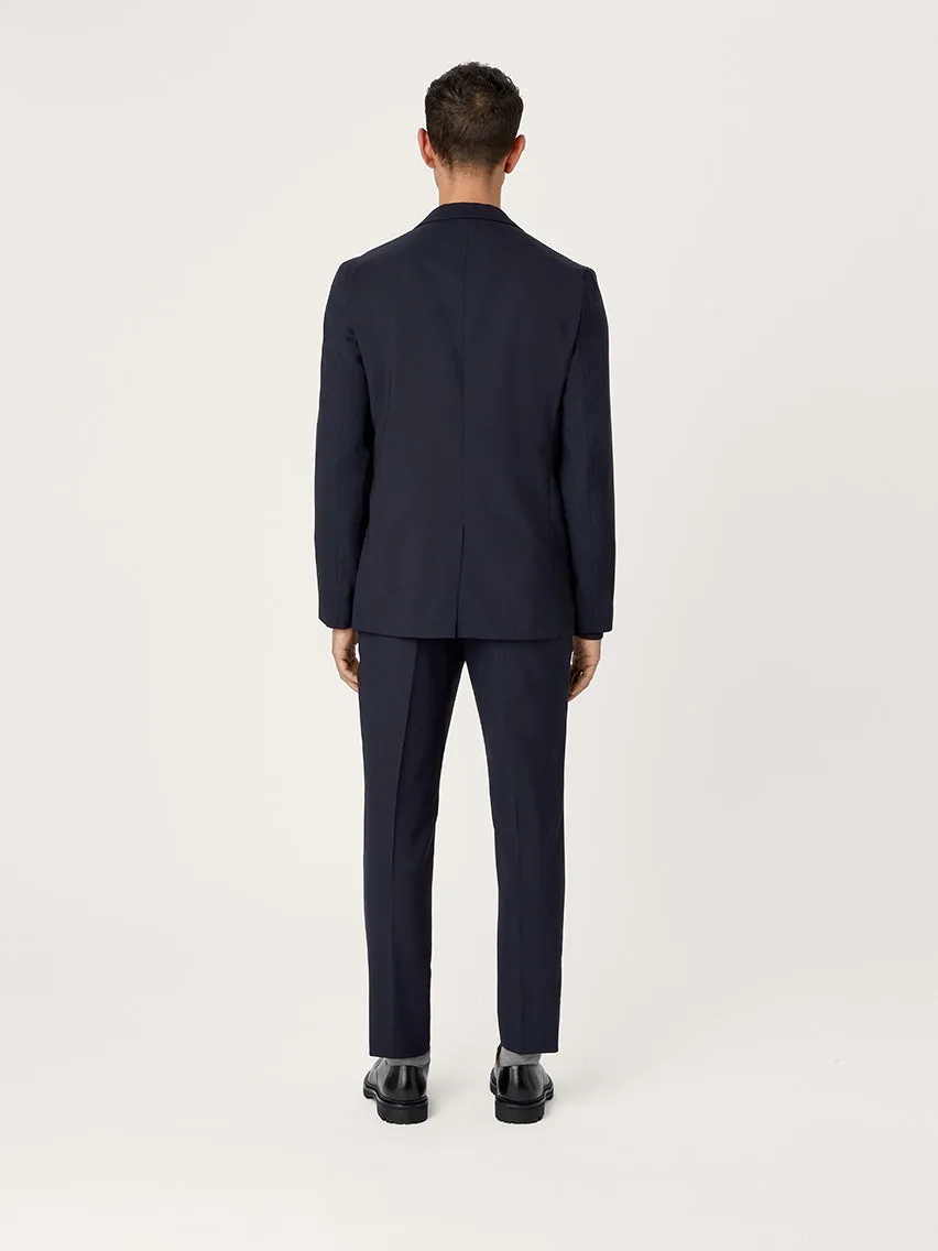 The Tropical Wool 24 Blazer || Navy | Tropical Wool