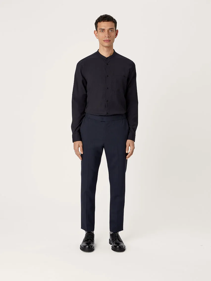 The Tropical Wool 24 Trouser || Navy | Tropical Wool
