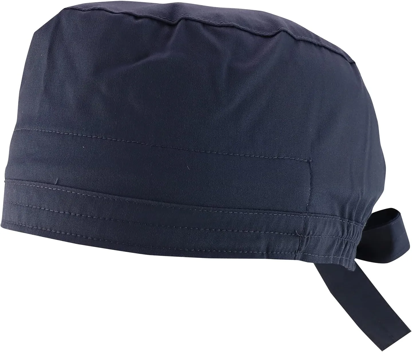 Trendy Apparel Shop Unisex Working Scrub Cap with Sweatband and Adjustable Ties