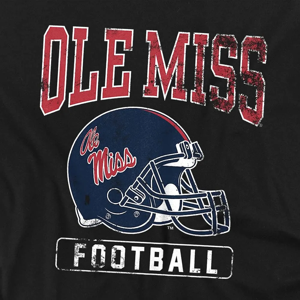 University of Mississippi Official Football Helmet Unisex Adult T Shirt