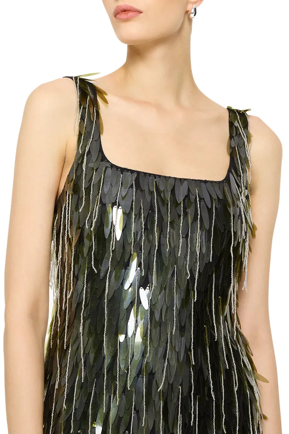 Verna Embellished Evening Dress