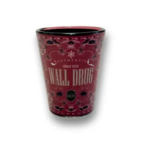 Wall Drug Red Bandana Shot Glass