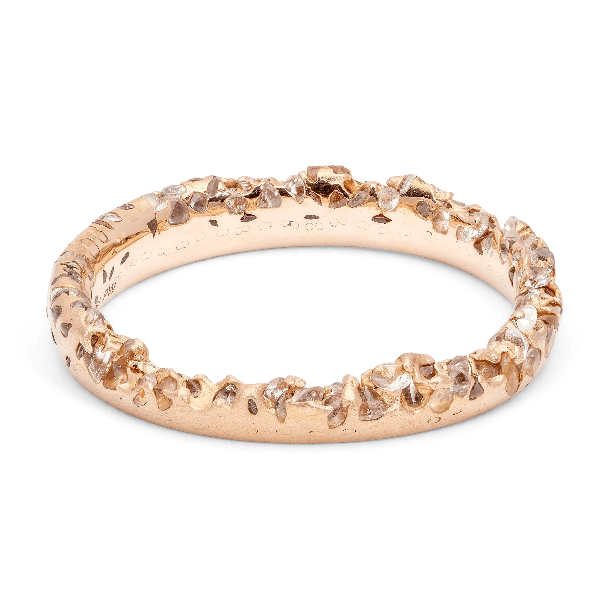 White Constellation Ring in Rose - Size 9 - 9952