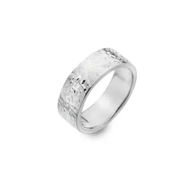 Wide coast unisex ring