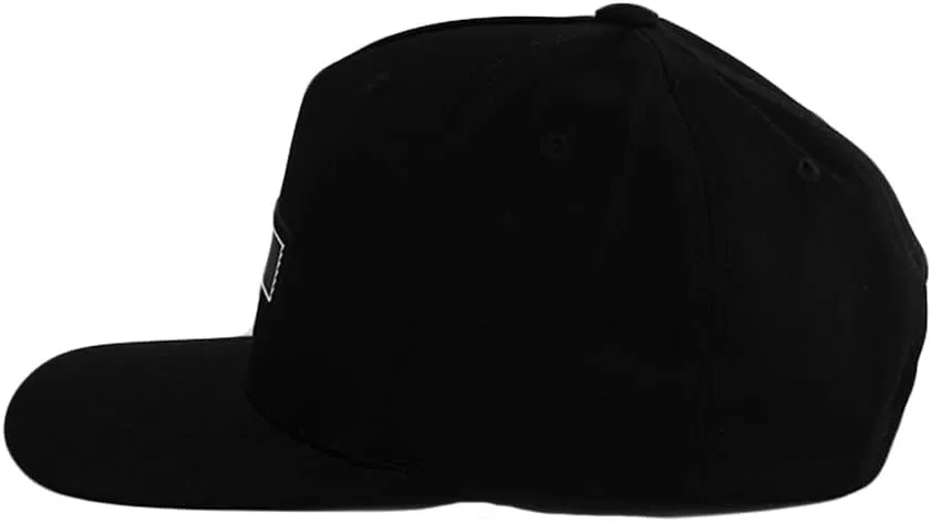 WITHMOONS Crescendo Patch Snapback Hat Flat Brim Cotton Hiphop Adjustable Baseball Cap TR21524