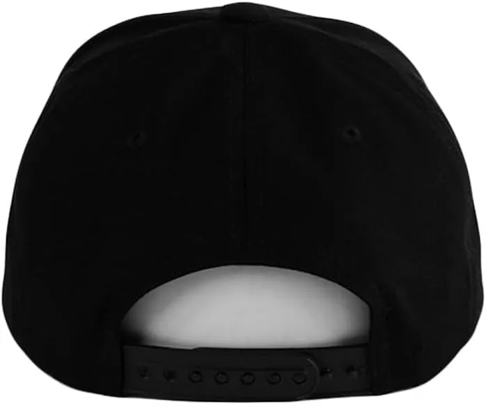 WITHMOONS Crescendo Patch Snapback Hat Flat Brim Cotton Hiphop Adjustable Baseball Cap TR21524