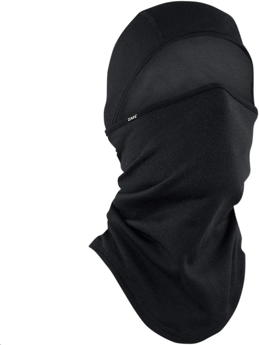 Zanheadgear WB4L114 Convertible Balaclava SportFlex Series Solid Black